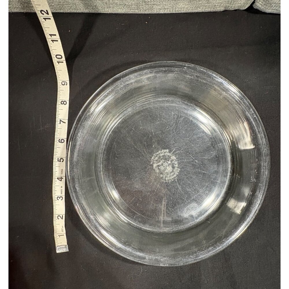 Figgjo Norway Decorative Bowl & Pyrex Glass Plates Set Of 3 Vintage Kitchenware - Picture 15 of 16